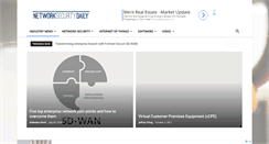 Desktop Screenshot of networksecuritydaily.com