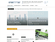 Tablet Screenshot of networksecuritydaily.com